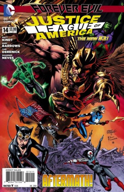 Justice League of America, Vol. 3 #14A Cover