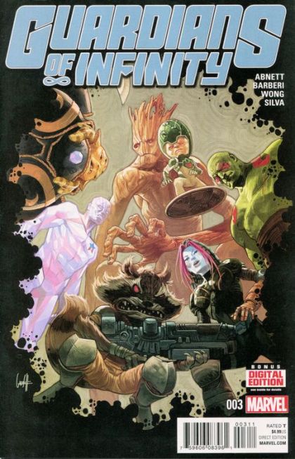 Guardians of Infinity #3A (Gary Choo Regular Cover) Cover