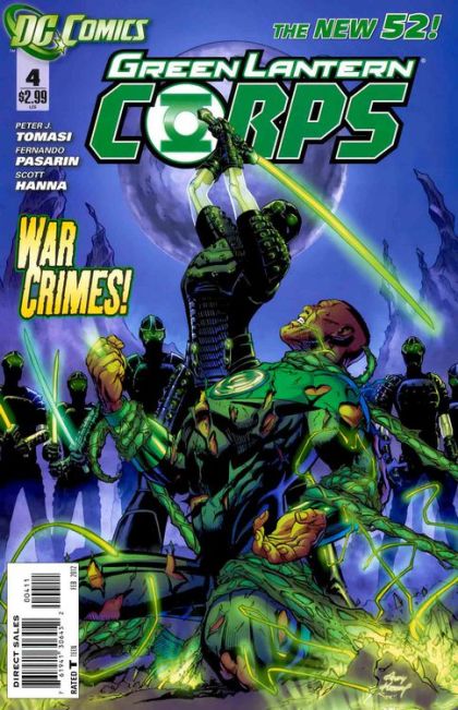 Green Lantern Corps, Vol. 2 #4A (Direct Edition) Cover