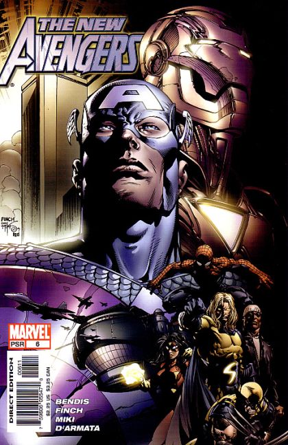 New Avengers, Vol. 1 #6A (David Finch Regular) Cover