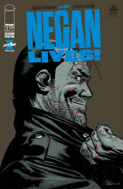 Negan Lives #1E (2nd Printing) Cover