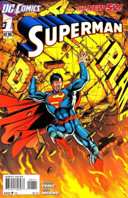 Superman, Vol. 3 #1A (George Pérez Regular) Cover