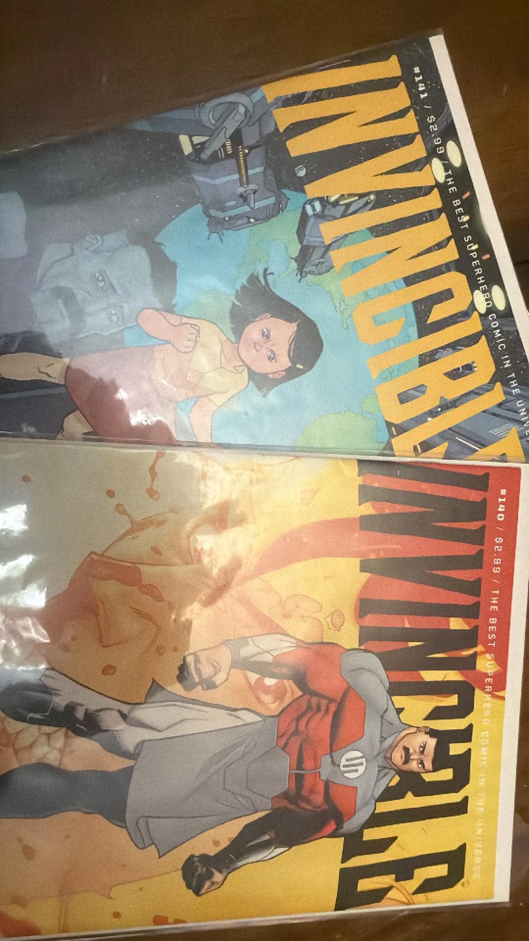 140-141 Invincible Lot