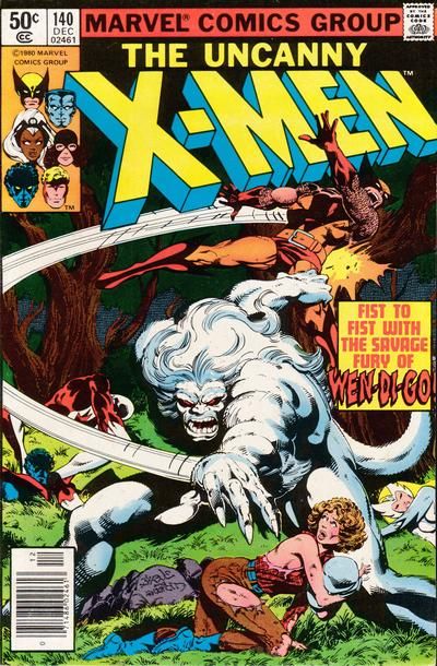 Uncanny X-Men, Vol. 1 #140B (Newsstand Edition) Cover