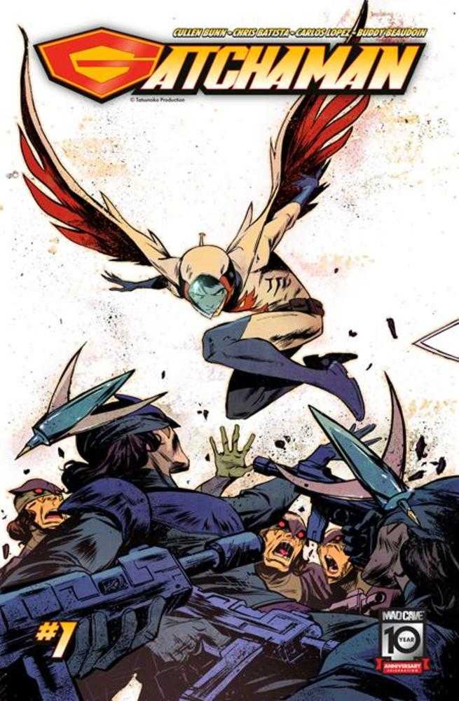 Gatchaman #1 Cover B Sanford Greene Connecting Cover Variant