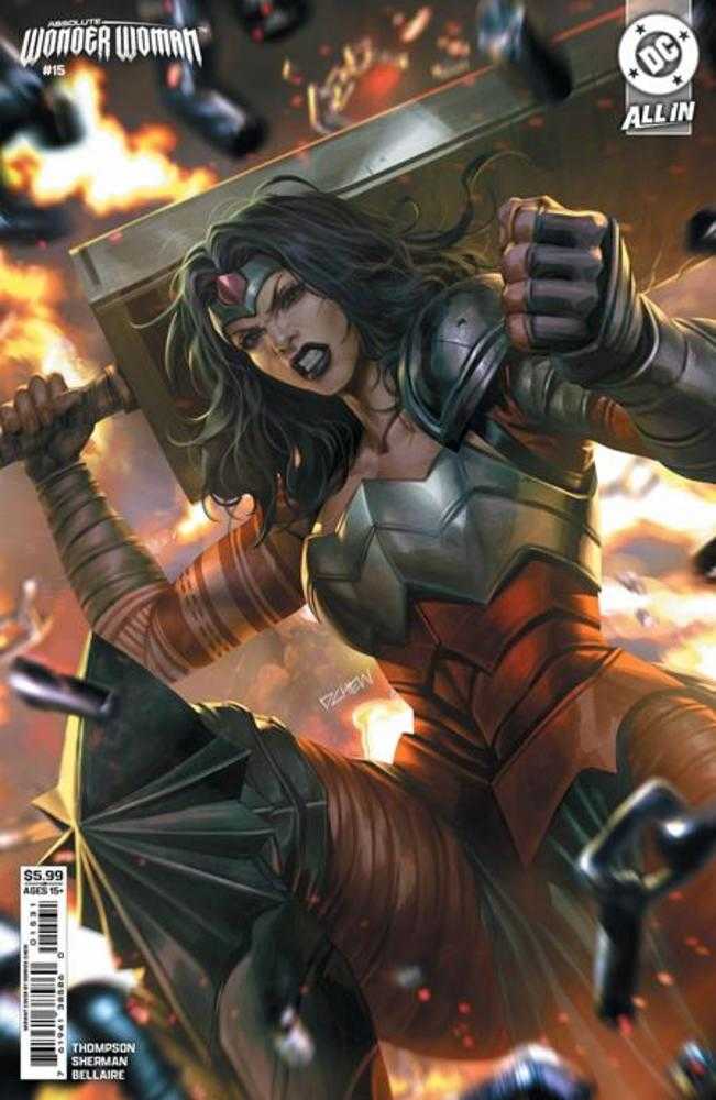 Absolute Wonder Woman #15 Cover B Derrick Chew Card Stock Variant