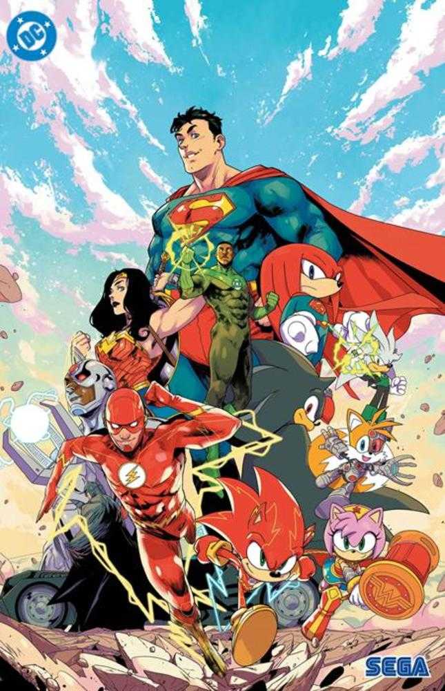 DC X Sonic The Hedgehog The Metal Legion #1 (Of 5) Cover E Pablo M