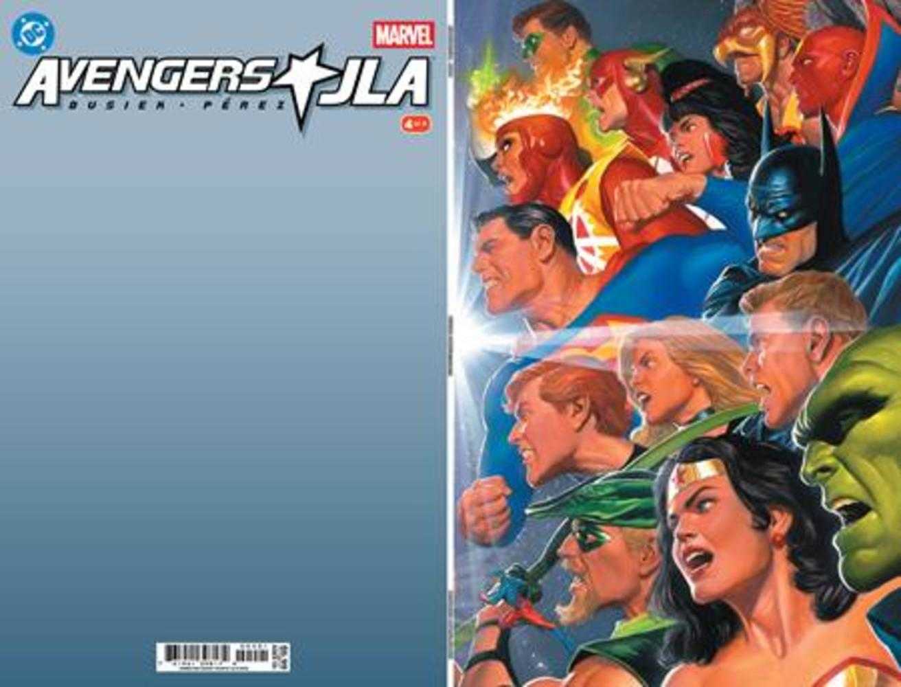 Avengers JLA #4 Facsimile Edition Cover B Alex Ross DC Marvel