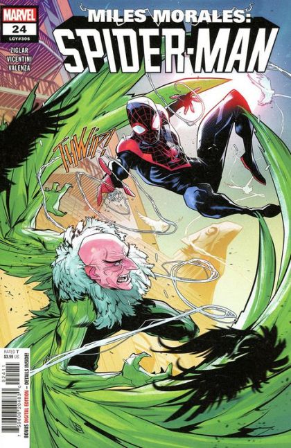 Miles Morales: Spider-Man, Vol. 2 #24A (Federico Vicentini Regular) Cover