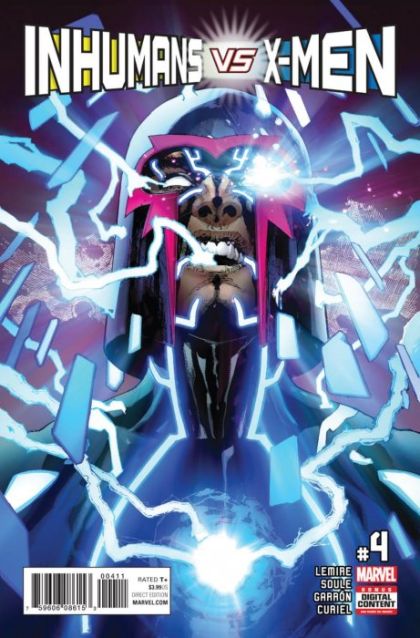Inhumans vs. X-Men #4A (Regular Leinil Francis Yu Cover) Cover