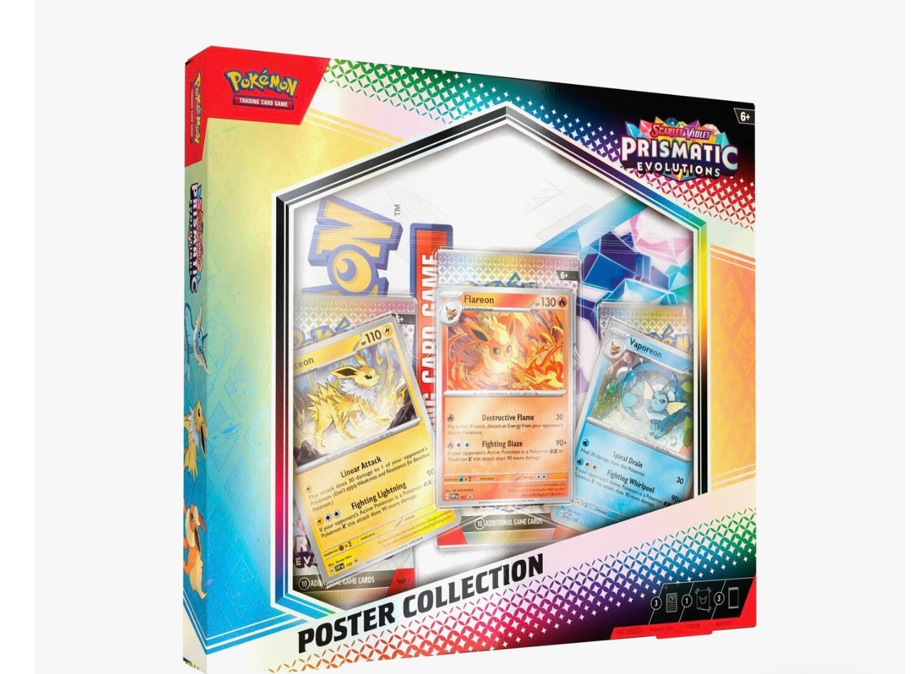 Prismatic Evolutions Poster Collection - SV: Prismatic Evolutions (PRE)(pre-order)