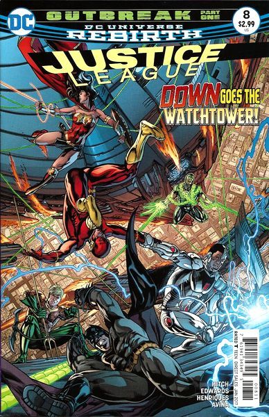 Justice League, Vol. 2 #8A (Regular Fernando Pasarin & Matt Ryan Cover) Cover