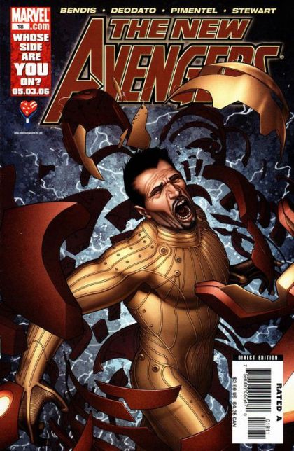 New Avengers, Vol. 1 #18A (Steve McNiven Regular) Cover