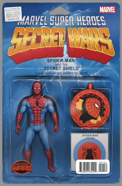 The Amazing Spider-Man: Renew Your Vows, Vol. 1 #1E (John Tyler Christopher Action Figure Variant) Cover