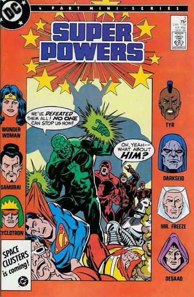 Super Powers, Vol. 3 #3A (Direct Edition) Cover