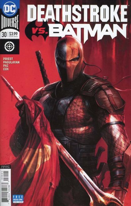 Deathstroke, Vol. 4 #30B (Variant Francesco Mattina Cover) Cover