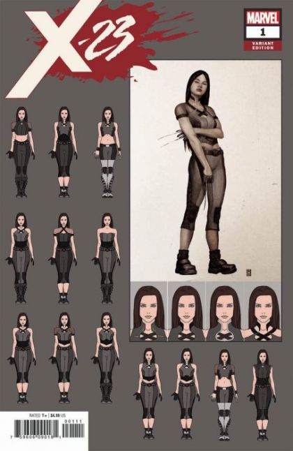 X-23, Vol. 4 #1B (Incentive Mike Choi Design Variant Cover) Cover