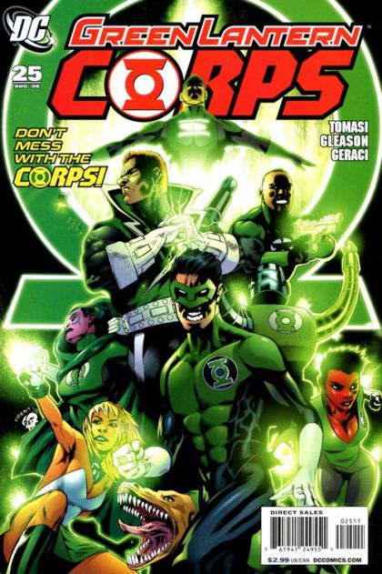 Green Lantern Corps, Vol. 1 #25 (Patrick Gleason Regular) Cover