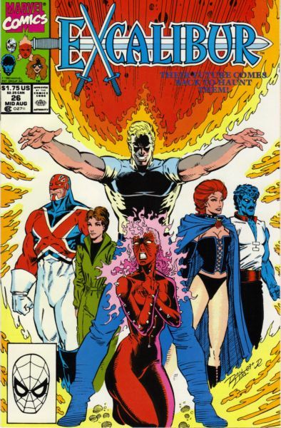 Excalibur, Vol. 1 #26A (Direct Edition) Cover