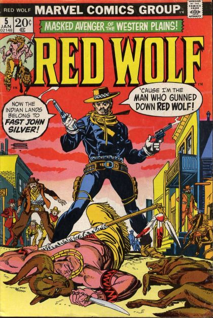 Red Wolf, Vol. 1 #5 Cover
