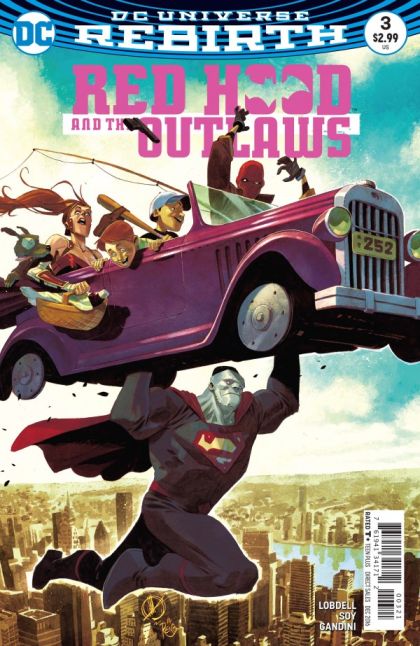 Red Hood and the Outlaws, Vol. 2 #3B (Variant Matteo Scalera Cover) Cover