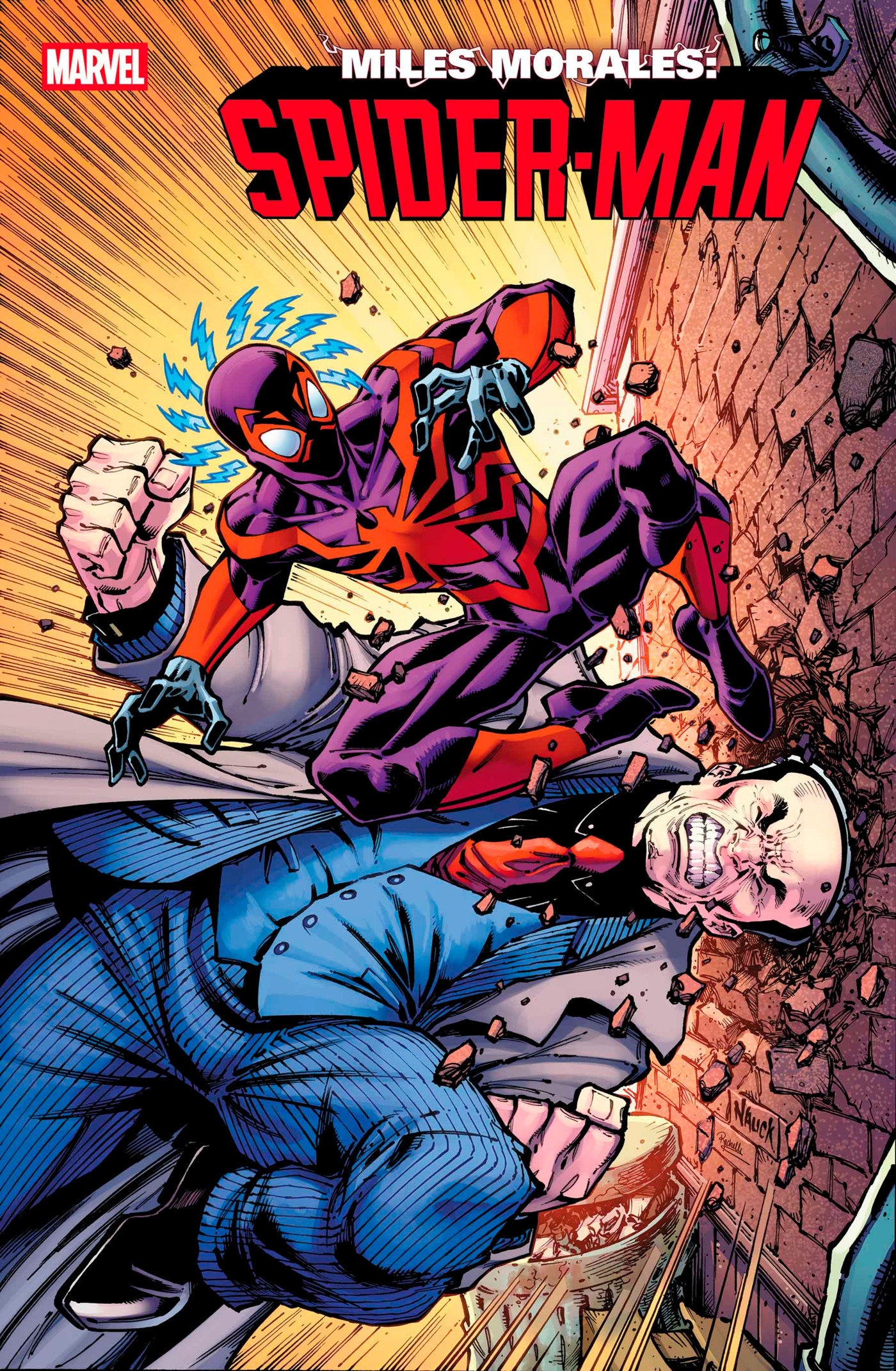 Miles Morales Spider-Man #34 Nauck Bring On The Bad Guys Variant