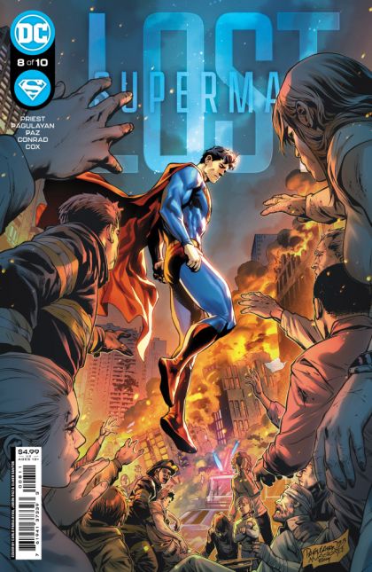Superman: Lost #8A (Carlo Pagulayan Regular) Cover