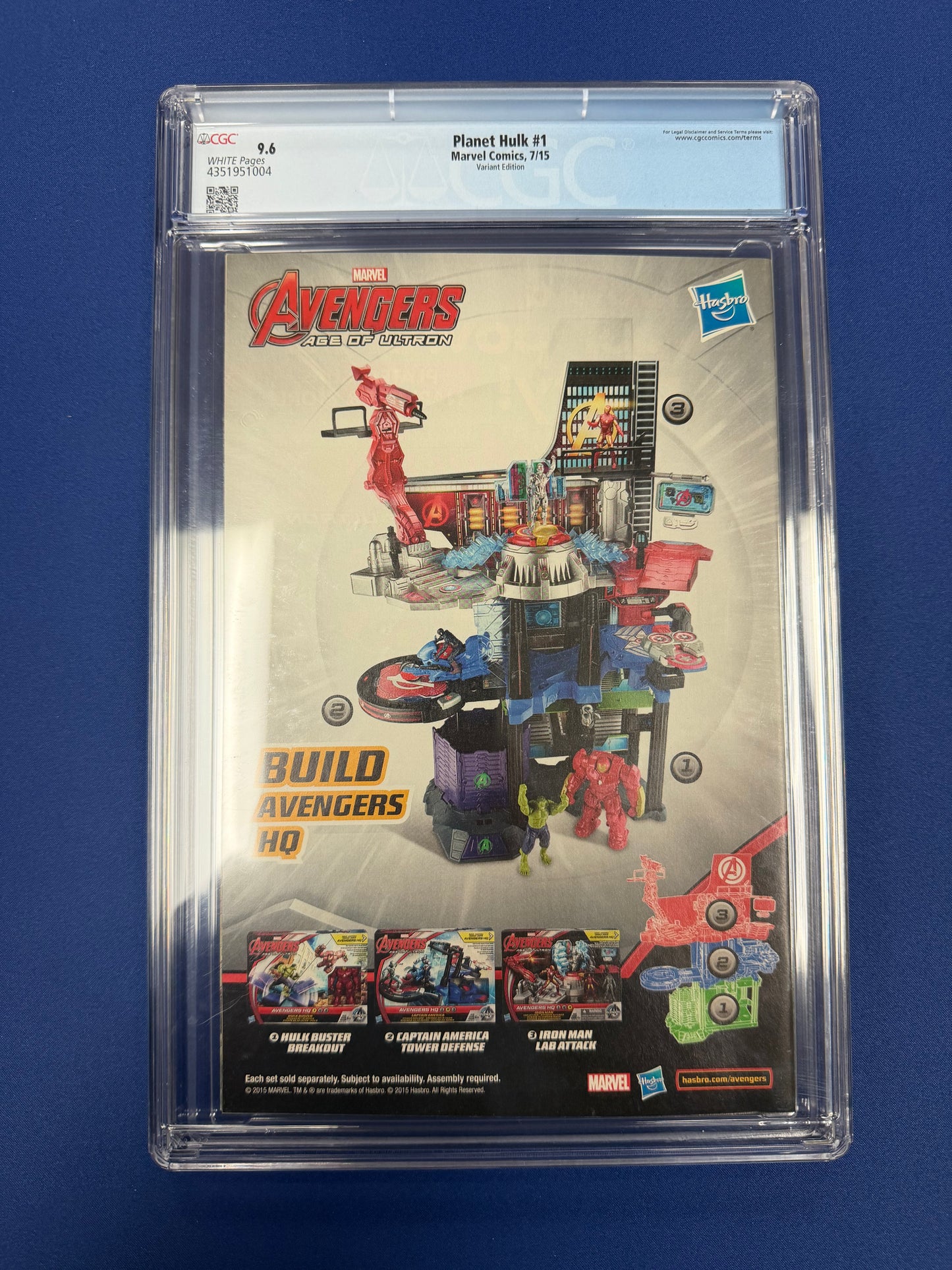 CGC 9.6 Planet Hulk Skottie Young Variant