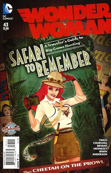 Wonder Woman, Vol. 4 #43B (Ant Lucia Bombshell Variant) Cover