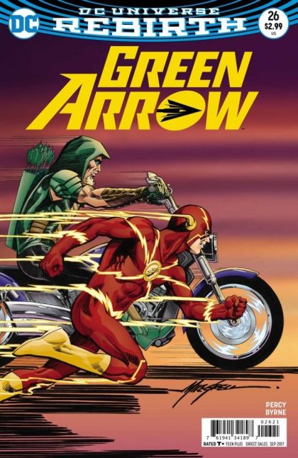 Green Arrow, Vol. 6 #26B (Variant Mike Grell Cover) Cover
