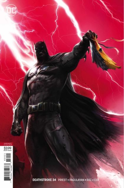 Deathstroke, Vol. 4 #34B (Variant Francesco Mattina Cover) Cover