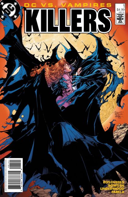 DC vs. Vampires: Killers #1B (Brett Booth & Jonathan Glapion Variant) Cover
