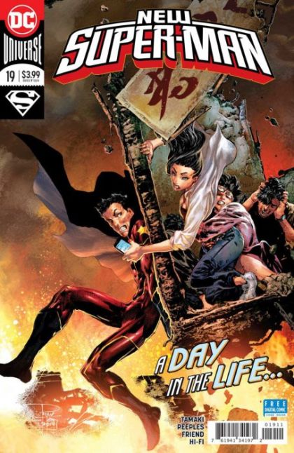 New Super-Man #19A (Regular Philip Tan Cover) Cover