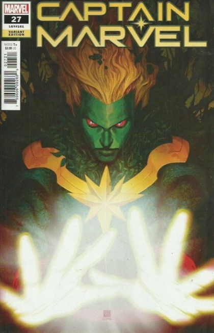 Captain Marvel, Vol. 11 #27B (Bernard Chang Captain Marvel-Thing Variant) Cover