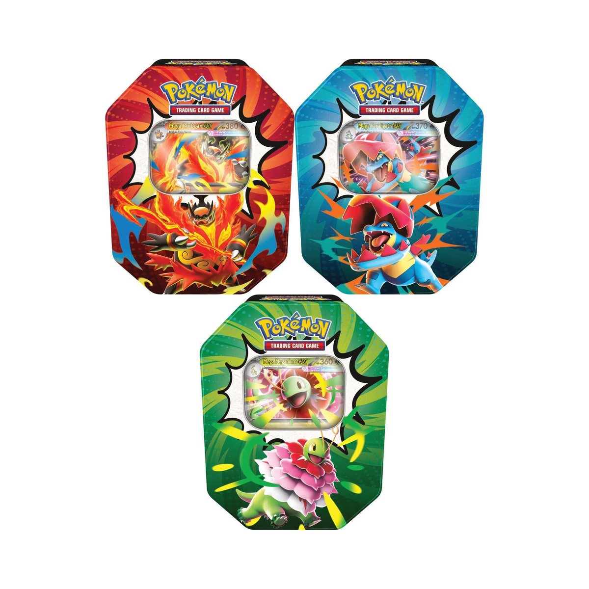 Pokémon - Trading Card Game: Mega Evolution - Ascended Heroes Tin (1 Tin per Order) - Styles May Vary
