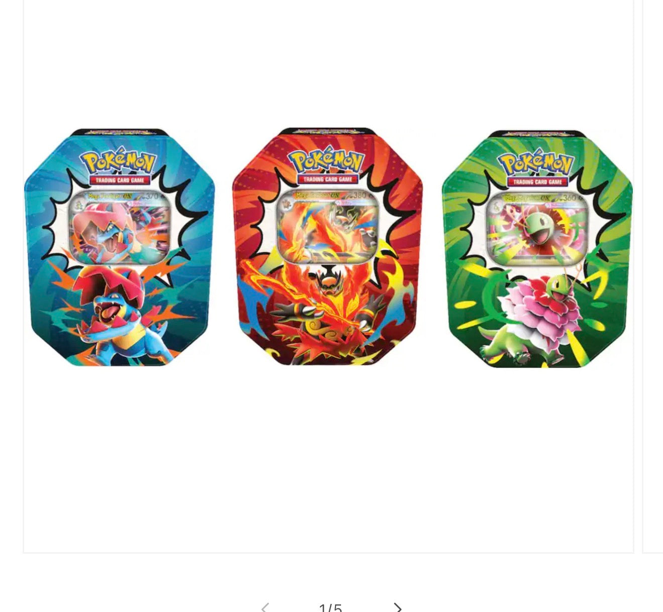 Pokemon Mega Evolution Ascended Heroes Tin (ONE tin) Pre Sale 08-28-26