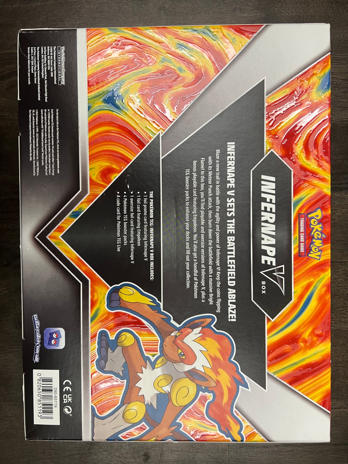 Pokémon TCG: Infernape V Box