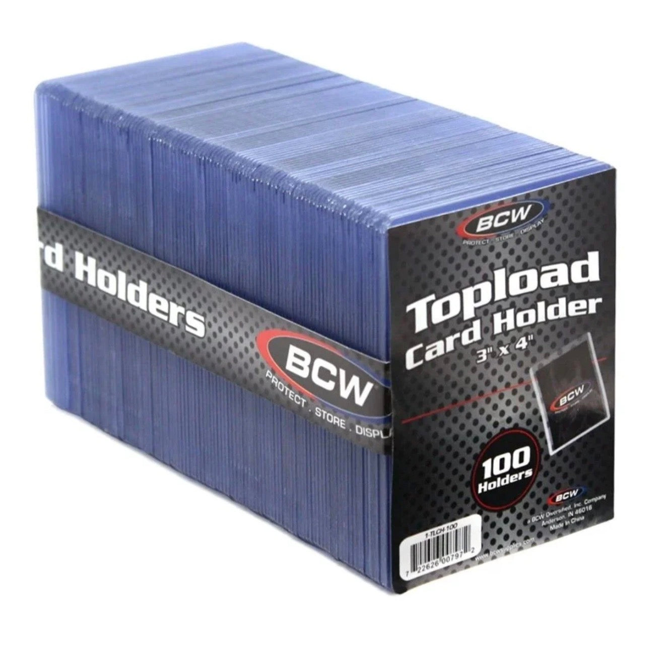 3x4 Topload Card Holder - Standard (100 CT. Pack