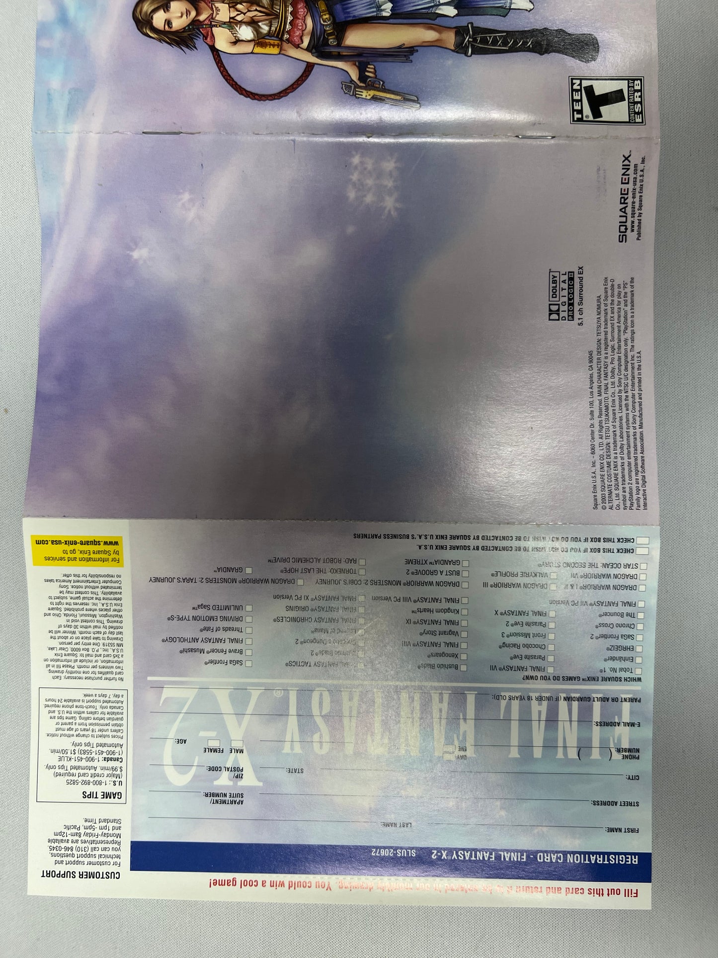 Playstation 2: Final Fantasy X-2 Greatest Hits