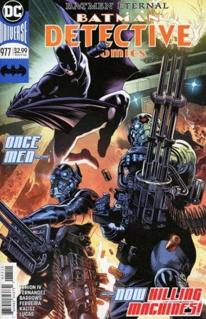 Detective Comics, Vol. 3 #977A (Regular Alvaro Martinez & Raul Fernandez Cover) Cover