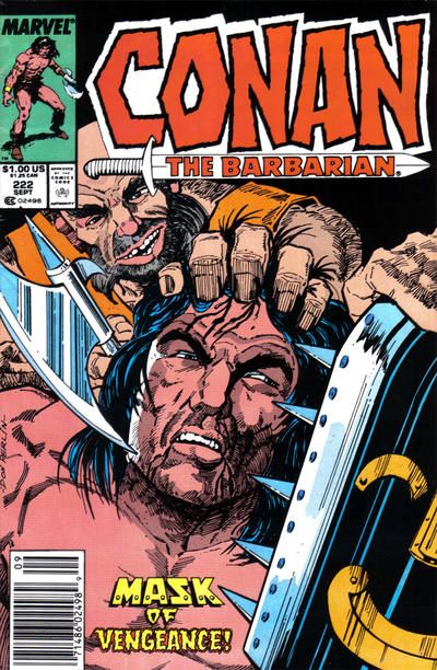 Conan the Barbarian, Vol. 1 #222C (Mark Jewelers Variant) Cover