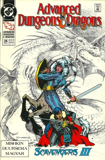 Advanced Dungeons & Dragons #26A (Direct Edition) Cover