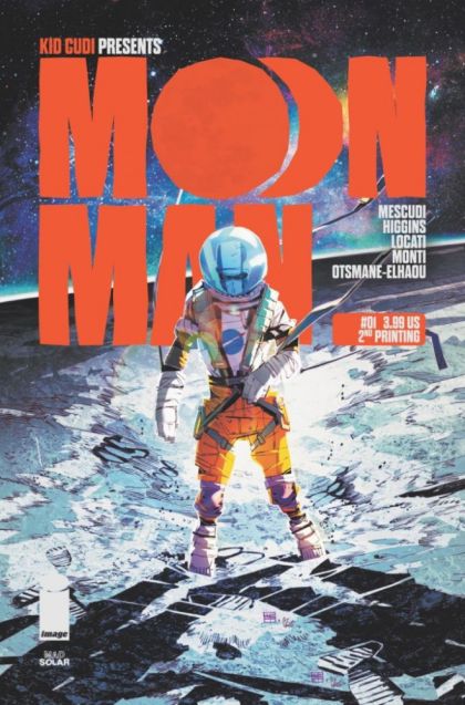 Moon Man #1S (2nd Printing Marco Locati) Cover