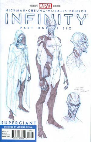 Infinity #1H (Jerome Opena Design Variant Cover) Cover