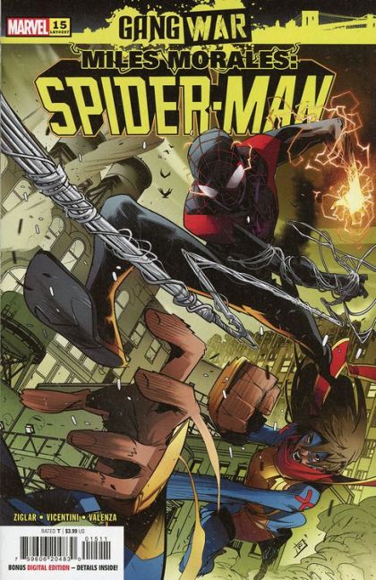 Miles Morales: Spider-Man, Vol. 2 #15A (Federico Vicentini Regular) Cover