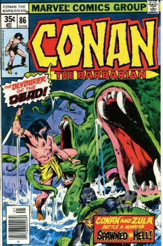 Conan the Barbarian, Vol. 1 #86A Cover