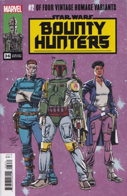 Star Wars: Bounty Hunters (Marvel Comics) #36C (Jerry Ordway Homage Variant) Cover