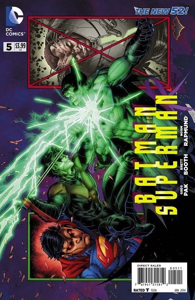Batman / Superman, Vol. 1 #5A (Regular Cover - Brett Booth) Cover