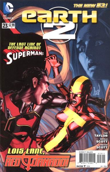 Earth 2 #23A Cover