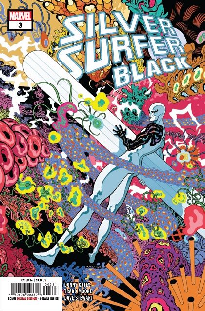Silver Surfer: Black #3A (Tradd Moore Regular) Cover